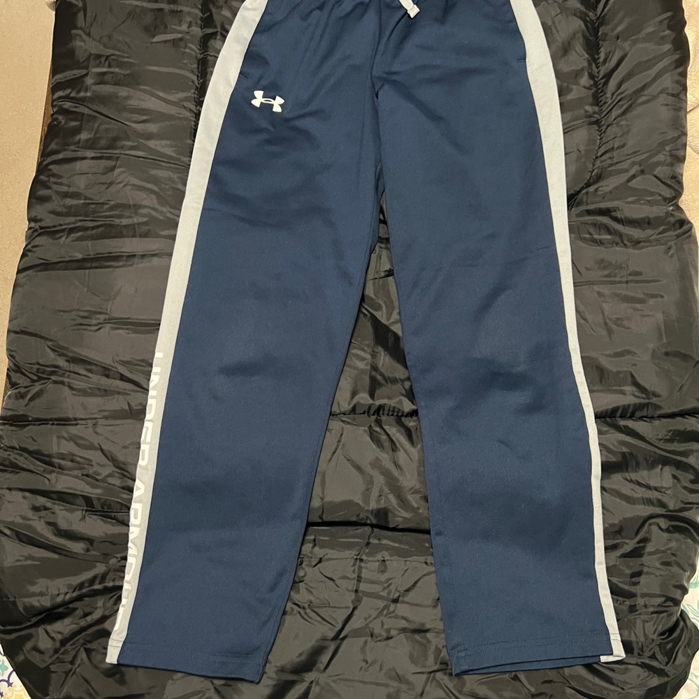 Under Armour Kids Navy Track Pants